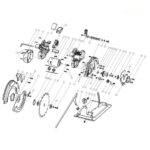 اره گرد بر شارژی 165 میلی متری رونیکس مدل 8609 - Image 8