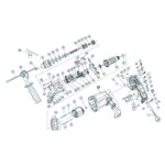 دریل برقی گیربکسی 13 میلی‌متری رونیکس مدل 2220 - Image 4