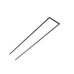 چراغ خطی 32 وات توکار 100 سانتیمتری بدون لبه برش 3/5 اکووات