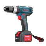 دریل پیچ‌گوشتی چکشی شارژی 18 ولت رونیکس مدل 8618