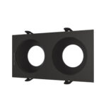 قاب توکار دو خانه اکووات مدل دارک لایت کد AG2XA