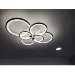 لوستر سقفی ام کی لایتینگ مدل مدرن کد S-w6 - Image 4